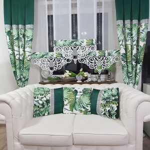 MONSTERA GREEN & WHITE