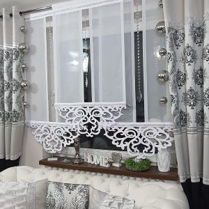 GLAMOUR WHITE & SILVER BLACK