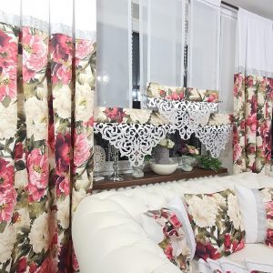 GLAMOUR SECRET GARDEN PIWONIE & ROSES White