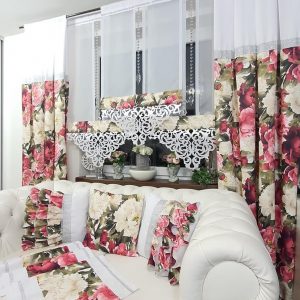 GLAMOUR SECRET GARDEN PIWONIE & ROSES White