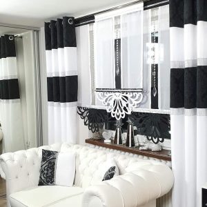 BLACK & WHITE CYRKONIE ELEGANCE