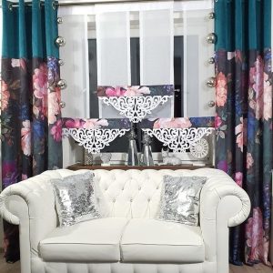 GLAMOUR GREEN FOREST TURKUS & WHITE