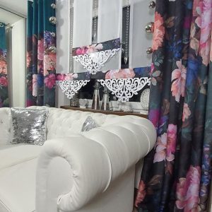 GLAMOUR GREEN FOREST TURKUS & WHITE