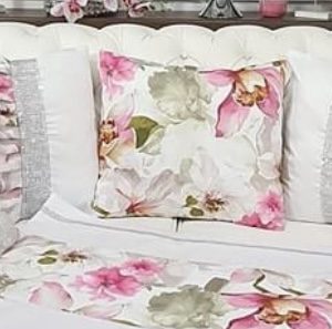 FLOWER WHITE & PINK ORCHIDEA