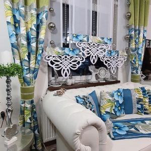 GREEN & TURKUS FLOWER ELEGANCE