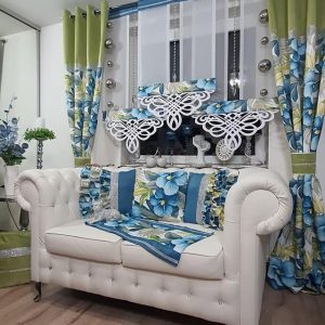 GREEN & TURKUS FLOWER ELEGANCE