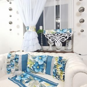 GREEN & TURKUS FLOWER ELEGANCE