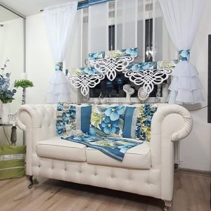 GREEN & TURKUS FLOWER ELEGANCE