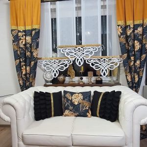 MONSTERA BLACK & GOLD