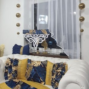 MONSTERA BLUE &GOLD ARABIC