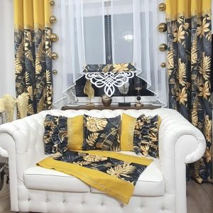 MONSTERA BLACK&GOLD ARABIC