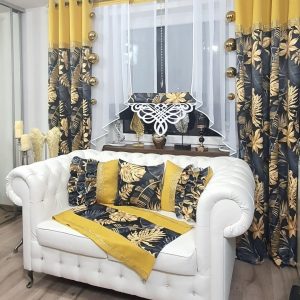 MONSTERA BLACK&GOLD ARABIC