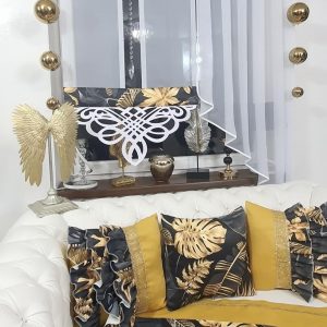 MONSTERA BLACK & GOLD