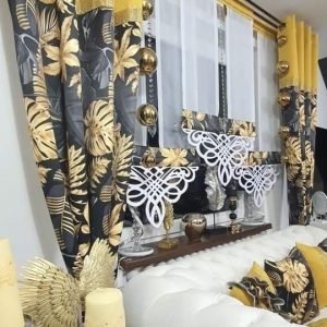 MONSTERA BLACK &GOLD ARABIC