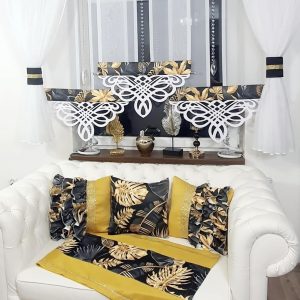 MONSTERA BLACK &GOLD ARABIC