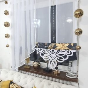 MONSTERA BLACK & GOLD