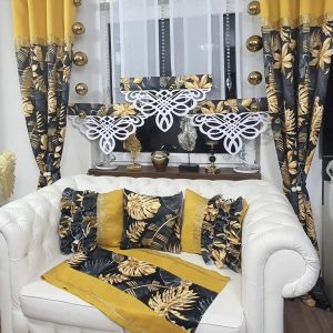 MONSTERA BLACK &GOLD ARABIC